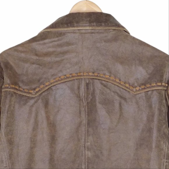 Panhandle Slim Jackets & Coats Powder River Outfitters Coated Suede